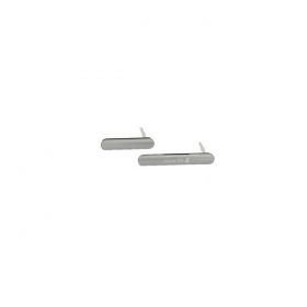 Sony Xperia M4 Aqua E2303 / Xperia M4 Aqua E2306 / Xperia M4 Aqua E2353 microSD en SIM zijklepjes (wit)