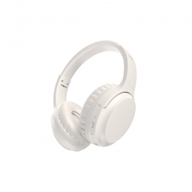 Draadloze hoofdtelefoon met microfoon Dudao X22Pro Bluetooth USB-C wit
