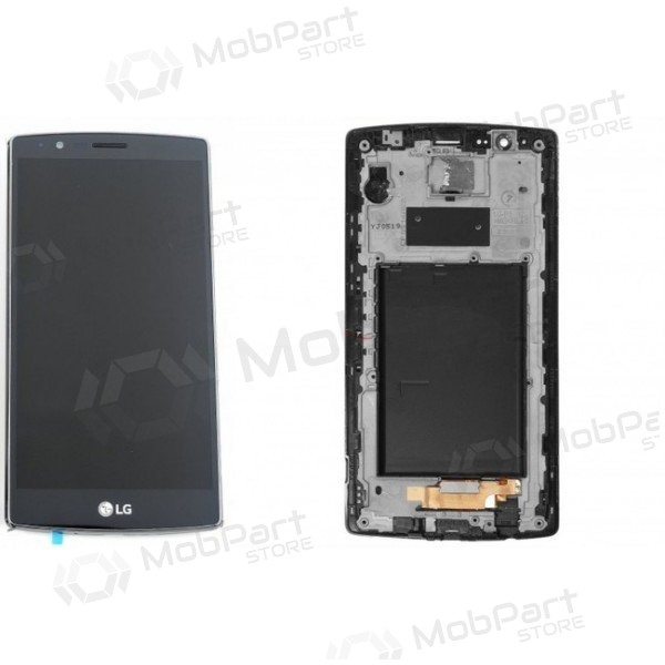 LG H815 Optimus G4 scherm (met een frame) (zwart)
