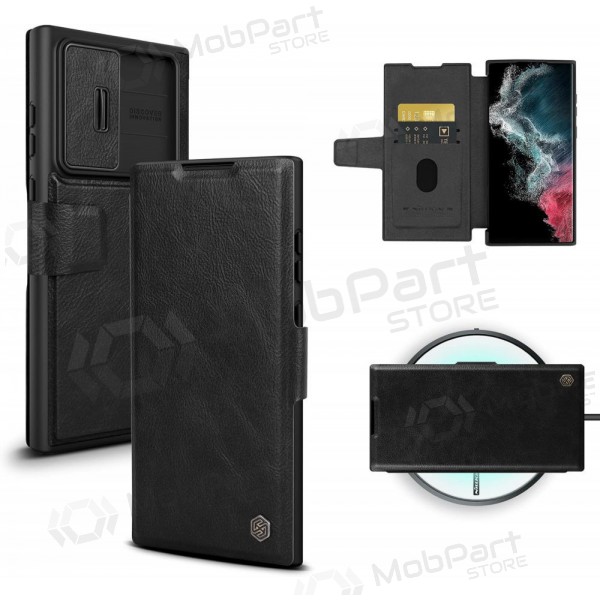 Samsung Galaxy S23 FE hoesje - Nillkin Leather (zwart)
