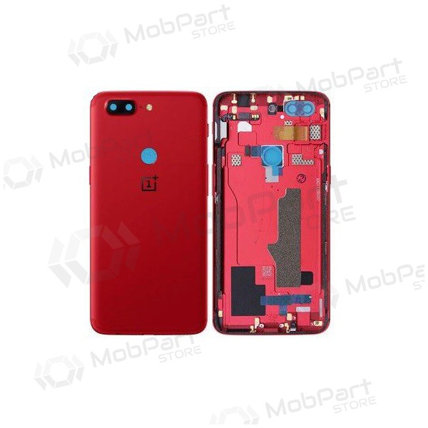 OnePlus 5T achterkant rood (Lava Red) (gebruikt grade B, origineel)