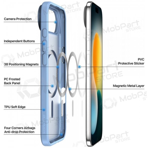 Apple iPhone Air hoesje - Dux Ducis Yind (blauw)