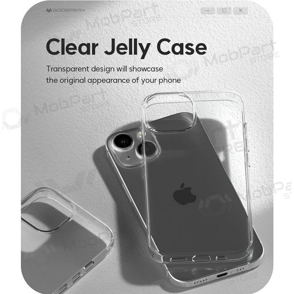 Apple iPhone 16 Plus hoesje - Mercury Jelly Clear (transparant)