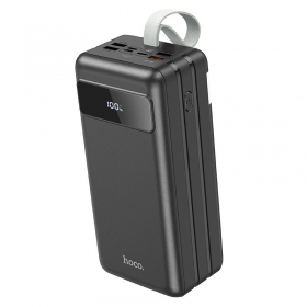 Externe batterij - Hoco J86B 60000 mAh 22.5 W PD + QC 3.0, zwart
