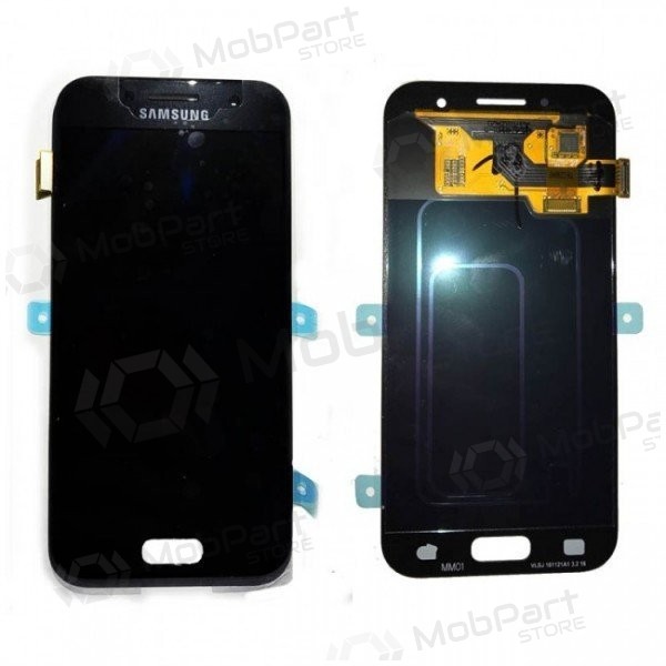 Samsung A320F Galaxy A3 (2017) scherm (zwart) (service pack) (origineel)