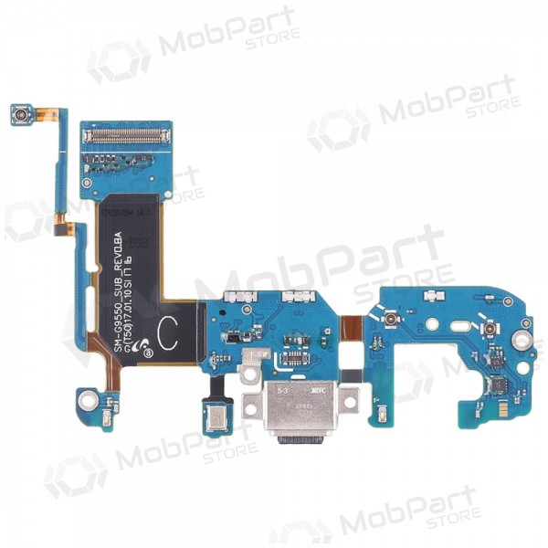 Samsung G955F Galaxy S8+ oplaadpoort en microfoonconnector (gebruikt Grade A, origineel)