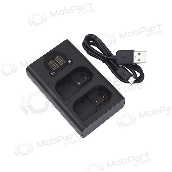 Oplader - PANASONIC DMW-BLK22, Dual