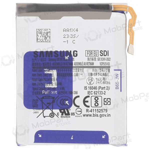 Samsung Galaxy Z Flip6, Z Flip7 FE batterij, accu EB-BF742ABE (origineel)