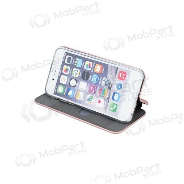 Apple iPhone 11 hoesje -Book Elegance- (roze/goud)