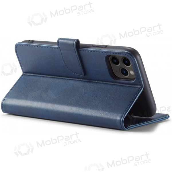 Apple iPhone 16e hoesje -Wallet Case- (blauw)