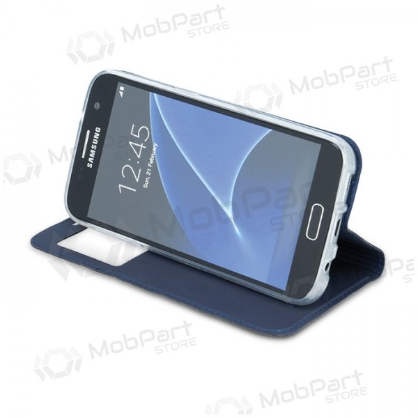 Samsung G975 Galaxy S10 Plus hoesje - Smart Look (donkerblauw)