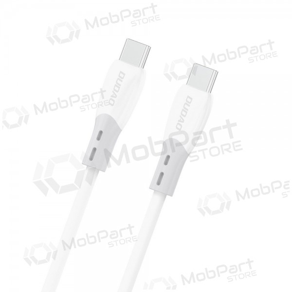 USB-C kabel Dudao L25SC USB-C naar USB-C 2 m 60 W wit