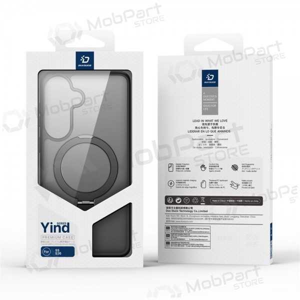 Samsung Galaxy S26 Ultra hoesje - Dux Ducis Yind Magnetic Stand (zwart)