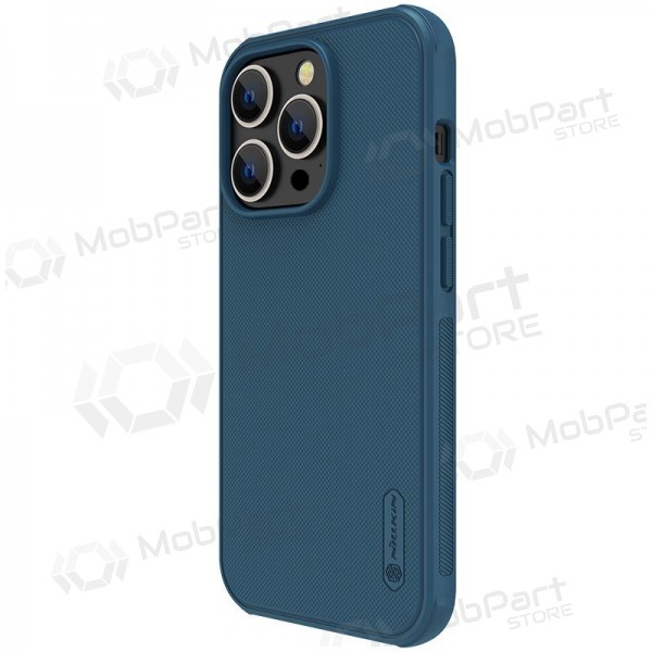 Apple iPhone 14 Plus hoesje - Nillkin Frosted Shield (blauw)