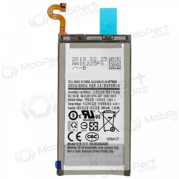 Samsung Galaxy S9 batterij, accu (Premium)