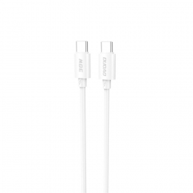 USB-C kabel Dudao L4C USB-C naar USB-C 2 m 30 W wit