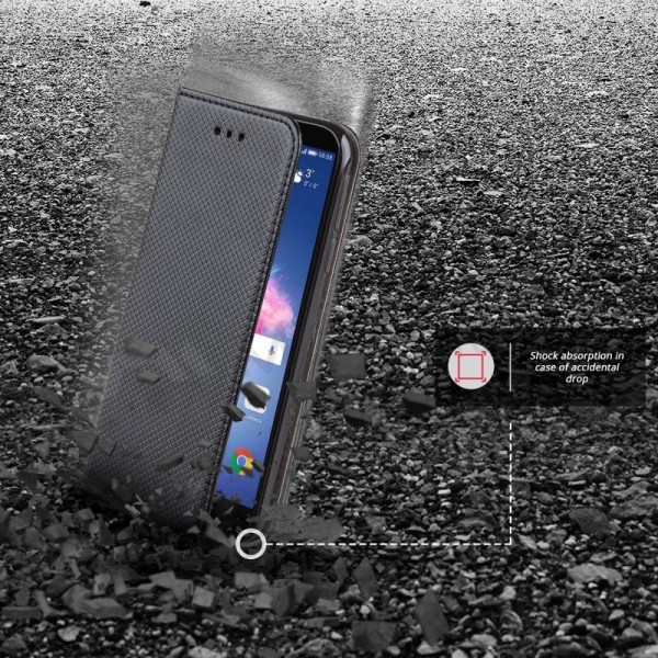 Apple iPhone 5 / iPhone 5S hoesje - Smart Magnet (zwart)