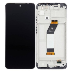 Xiaomi Redmi 10 2022 scherm (zwart) (met frame) (Premium)