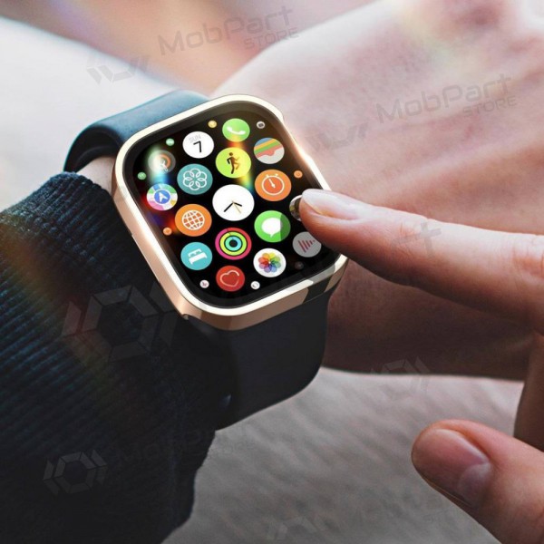 Apple Watch 41mm LCD beschermglas / hoesje - Dux Ducis Hamo (roze)
