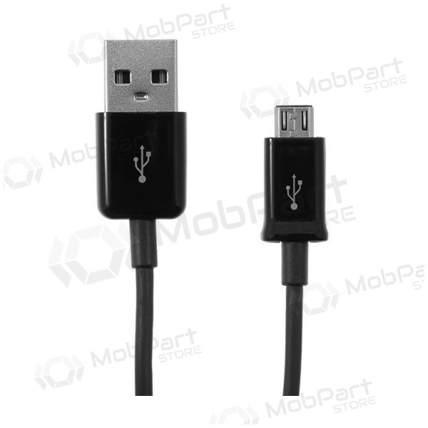 Samsung i9300 Galaxy S3 / i9300 Galaxy S3 Neo / N7000 Galaxy Note / i9100 Note microUSB kabel (1,5m) (zwart)