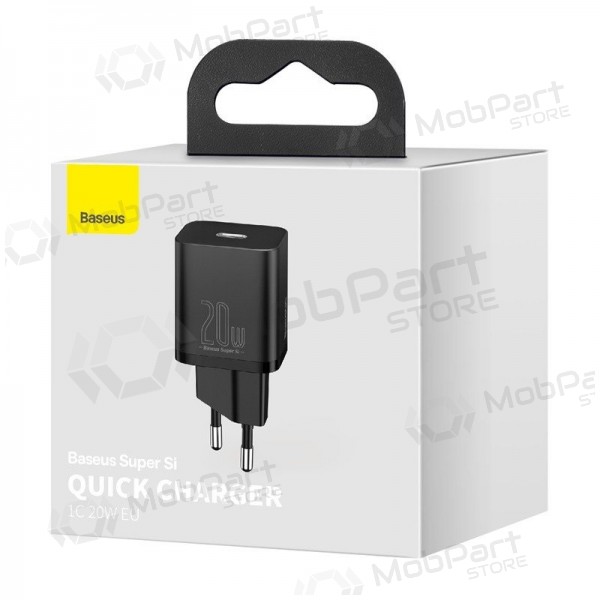 Lader buitinis Baseus Super Si 20W zwart CCSUP-B01