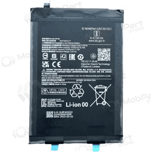 Xiaomi Pad 6 batterij, accu (origineel)