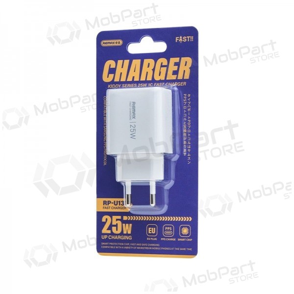 Telefoonoplader Remax RP-U137 25 W USB-C wit