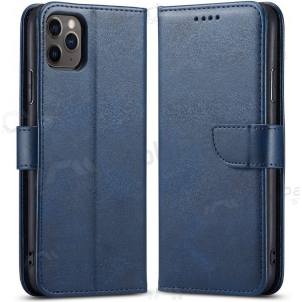 Apple iPhone 16e hoesje -Wallet Case- (blauw)