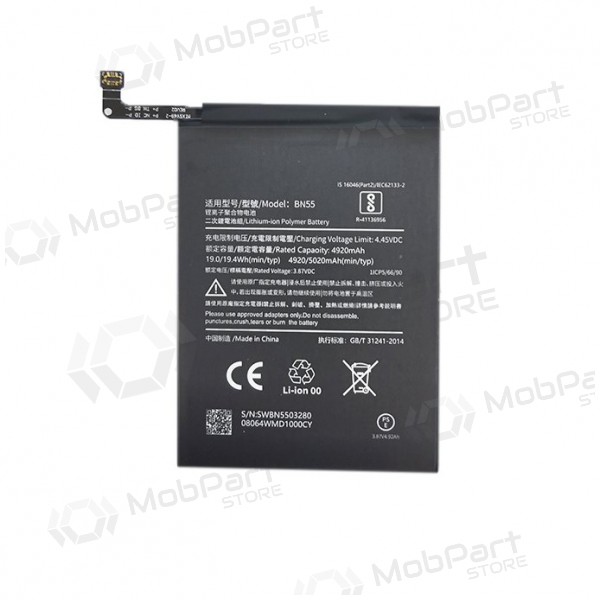 XIAOMI Redmi Note 9S batterij / accu (5020mAh)