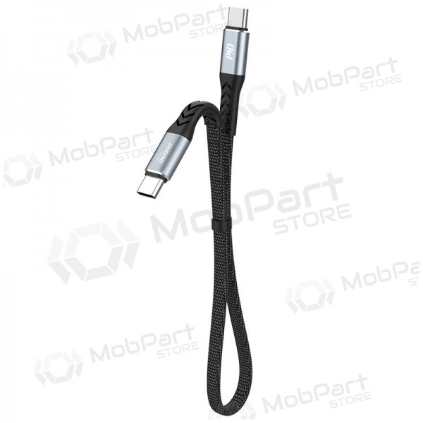 USB-C kabel Dudao L10C USB-C naar USB-C 0.23 m 100 W zwart