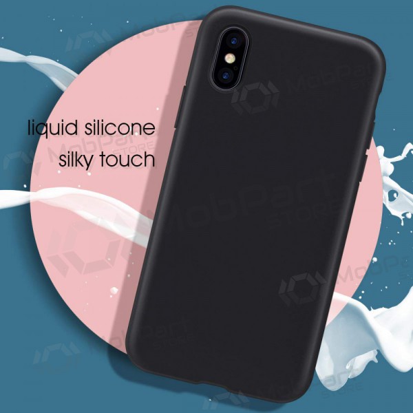 Apple iPhone 6 / 6S hoesje - Liquid Silicone - 1.5mm (zwart)