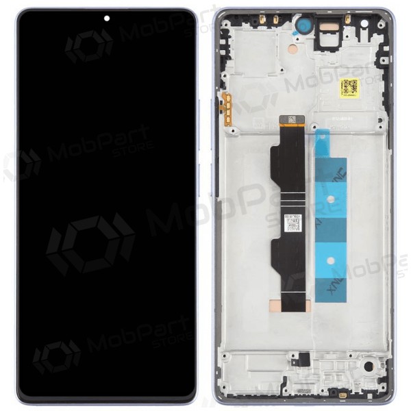 Xiaomi Redmi Note 13 Pro 4G, Poco M6 Pro 4G scherm (paars) (met frame) (origineel)