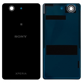 Sony Xperia Z3 Compact D5803 / D5833 achterkant batterijdeksel (zwart)