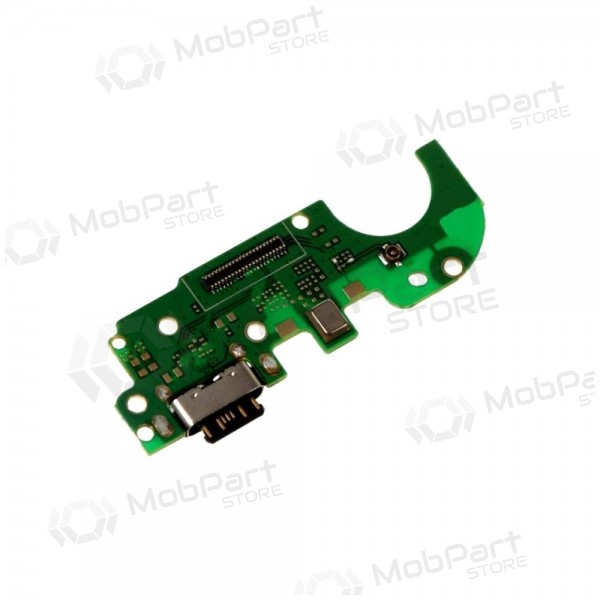 Nokia 8.1 oplaadconnector en microfoon