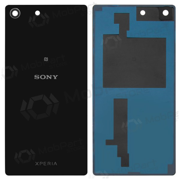 Sony Xperia M5 E5603 / Xperia M5 E5606 / Xperia M5 E5633 Dual achterkant (zwart)