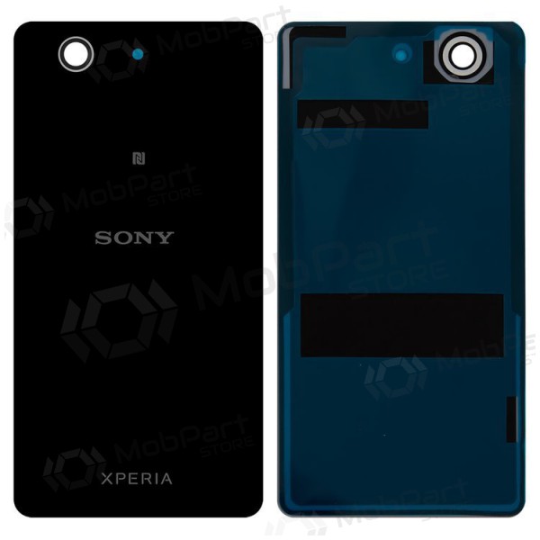 Sony Xperia Z3 Compact D5803 / D5833 achterkant batterijdeksel (zwart)