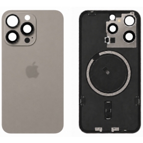 Apple iPhone 15 Pro Max achterkant (grijs) (Premium)
