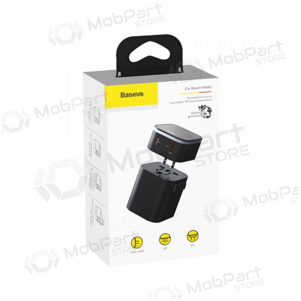 Lader Baseus Removable 2in1 PPS Quick Charger TZPPS-01 (zwart)