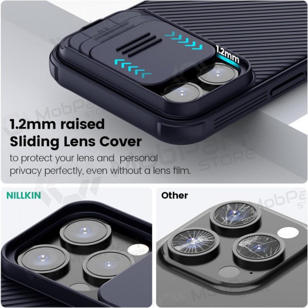 Apple iPhone 14 Pro Max hoesje Nillkin CamShield Pro (paars)