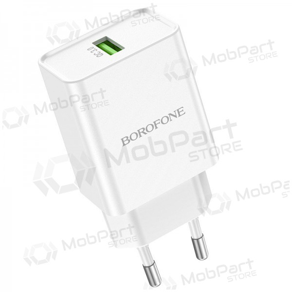 Lader Borofone BN5 QC 3.0 18W (wit)