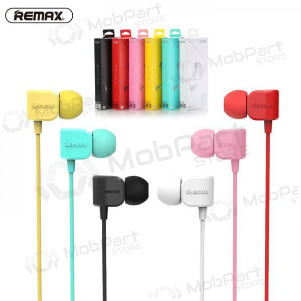 Handsfree Remax RM-502 3,5mm (rood)