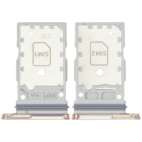 Samsung Galaxy S25, S25+ Dual SIM-lade (roze / goud) (origineel)