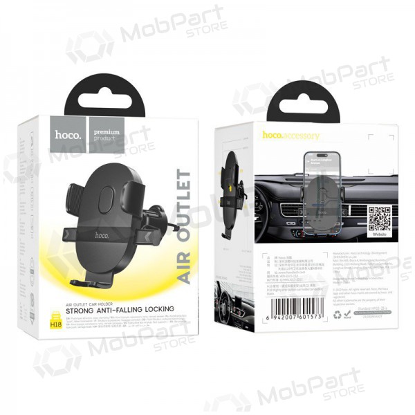 Autotelefoonhouder Hoco H18 zwart