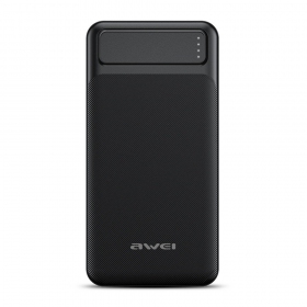 Powerbank Awei P6K 5V/2.1A 20000mAh zwart