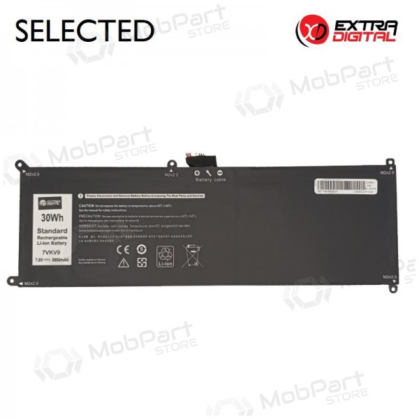 DELL 7VKV9, 3900mAh laptopbatterij, Geselecteerd