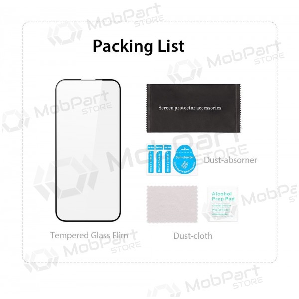 LCD apsauginis stikliukas Dux Ducis Redmi 14C/Redmi A4/Poco C75 zwart