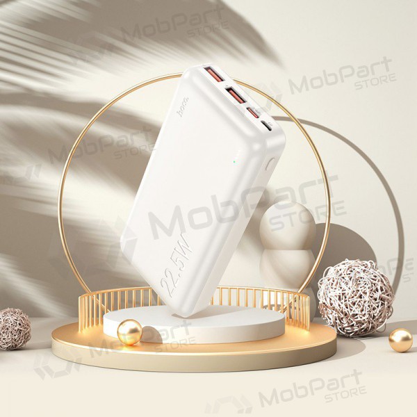 Externe batterij Power Bank Hoco J101A PD 20W+Quick Charge 3.0 22.5W 20000mAh Wit