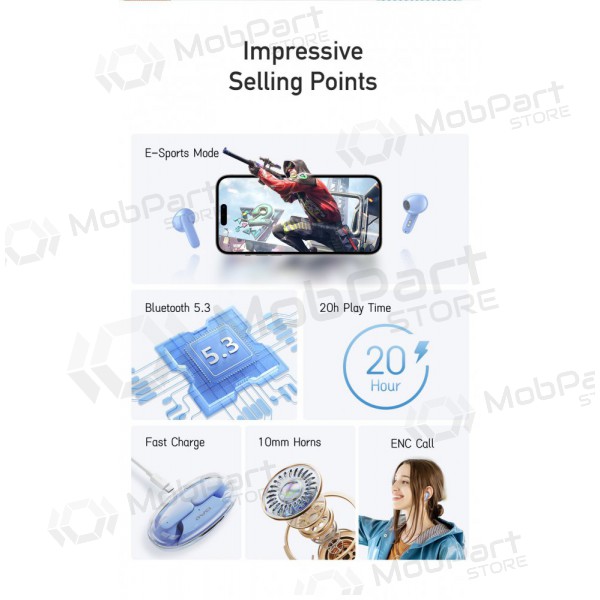 Draadloze oordopjes Awei T68