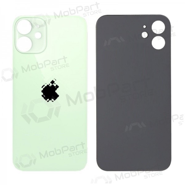 Apple iPhone 12 mini achtercover (groen) (met grotere camera-uitsparing)