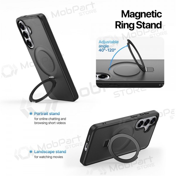 Samsung Galaxy S26 Ultra hoesje - Dux Ducis Yind Magnetic Stand (zwart)